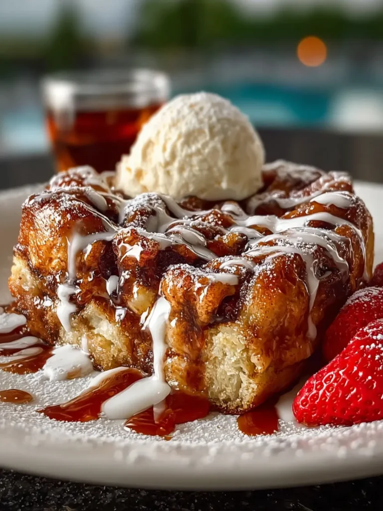 Cinnamon Roll French Toast Casserole First Image