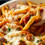 Easy Baked Penne with Sausage First Image