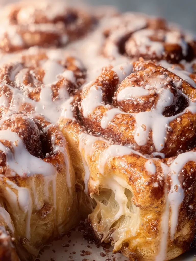 Frozen Cinnamon Rolls with Heavy Cream First Image