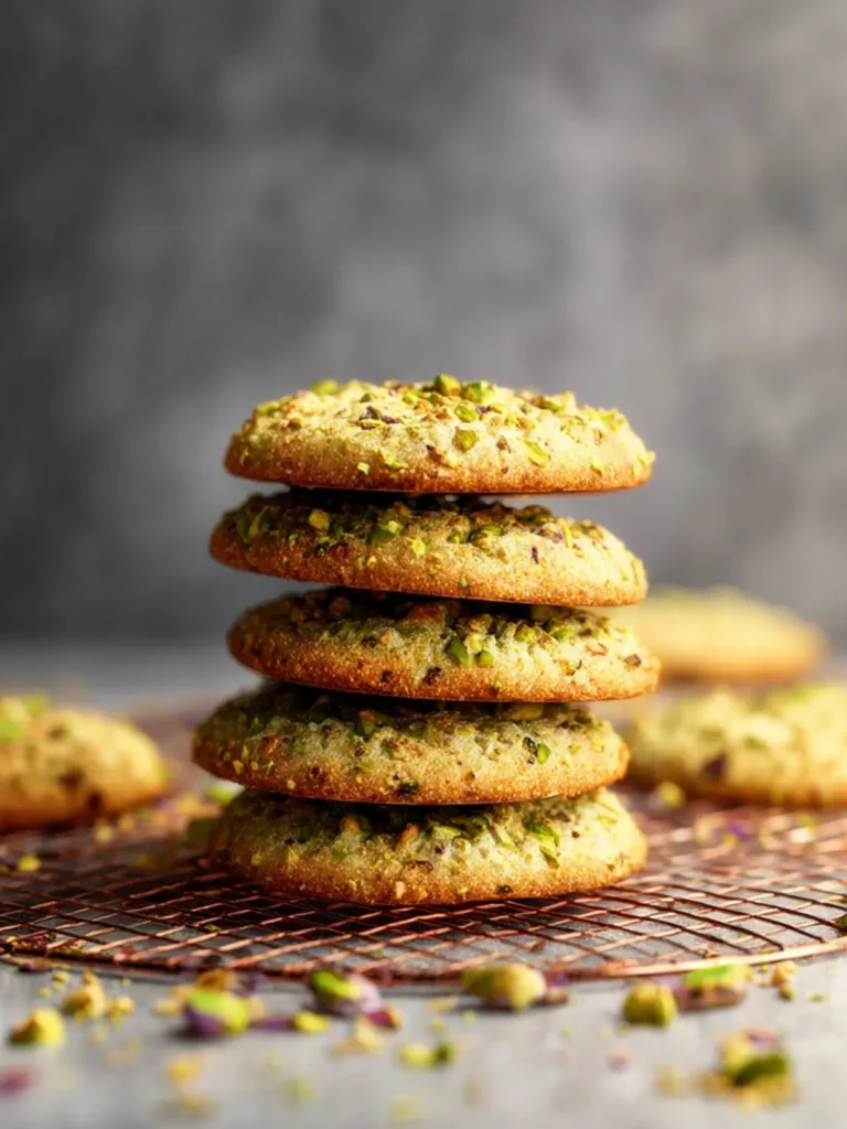 Pistachio Butter Cookies First Image