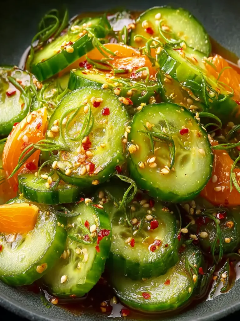 Spicy Cucumber Salad: An Incredible Ultimate Recipe First Image