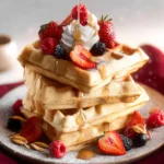 Gluten Free Waffles Recipe First Image