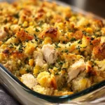 Comforting Chicken and Stuffing Casserole Recipe First Image