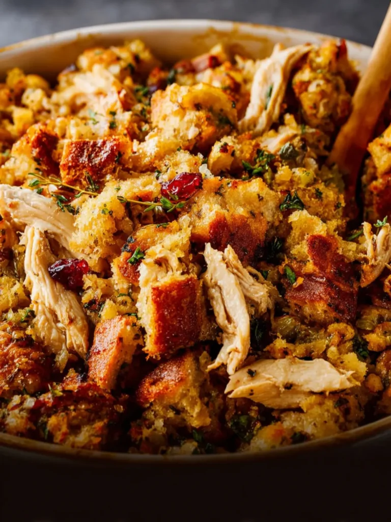 Slow Cooker Chicken and Stuffing First Image