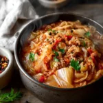 Best Stuffed Cabbage Soup Recipe First Image