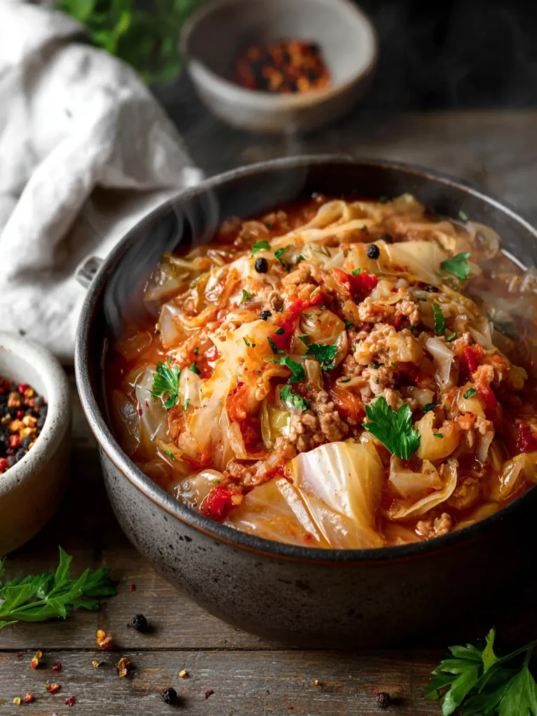 Best Stuffed Cabbage Soup Recipe First Image