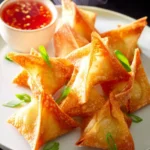 Air Fryer Crab Rangoon First Image