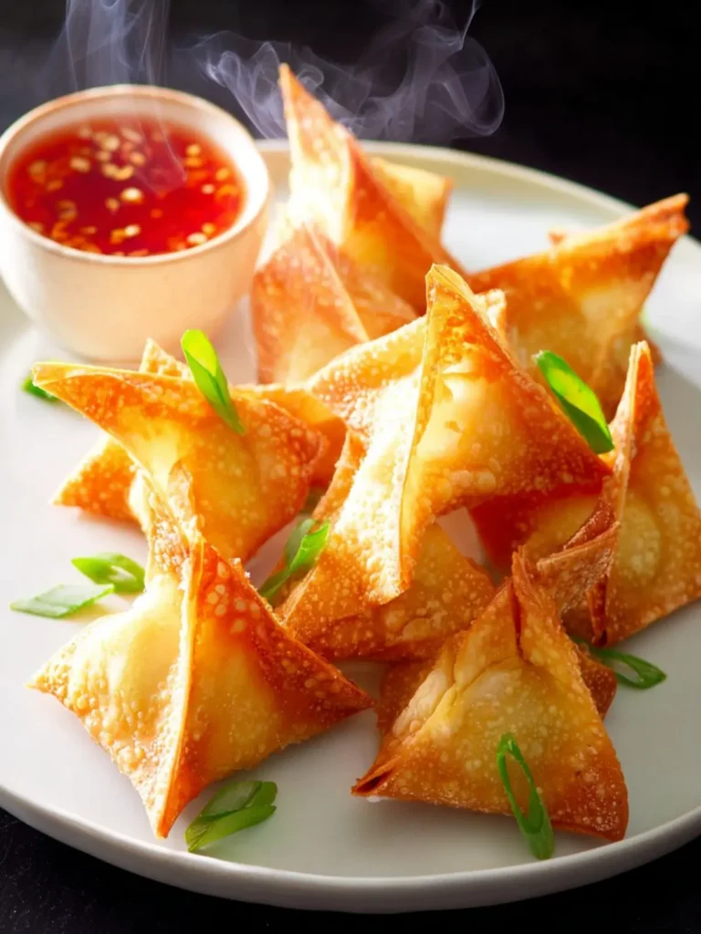 Air Fryer Crab Rangoon First Image