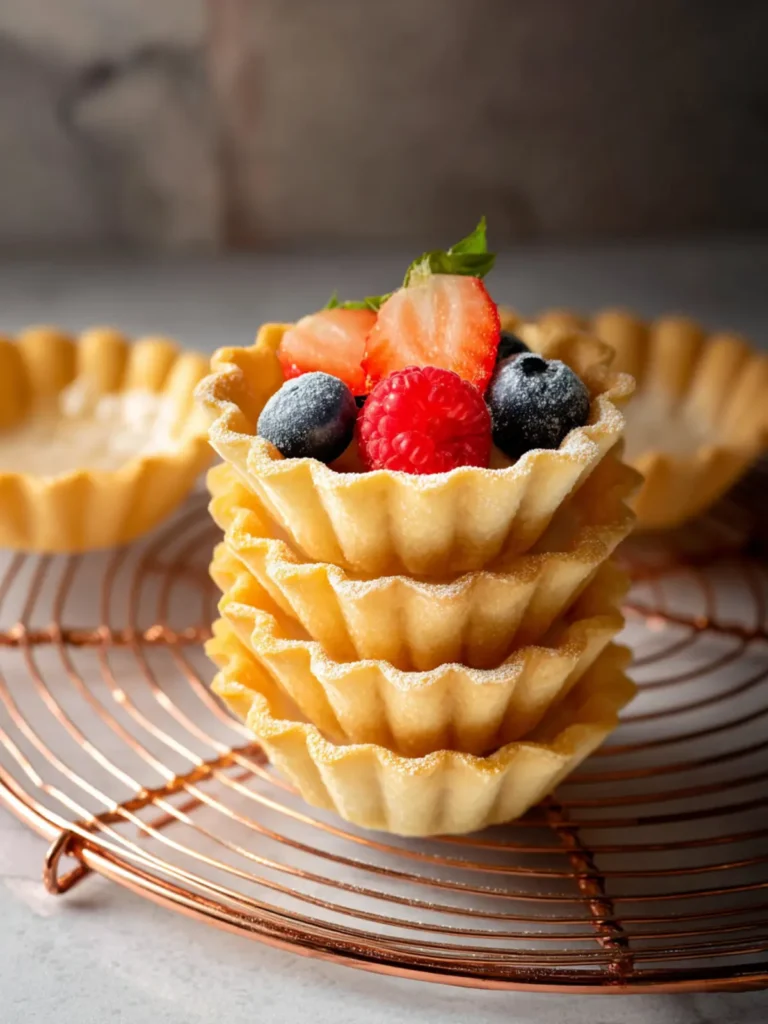 Tartlet Shells (Easy Mini Tart Shells) First Image
