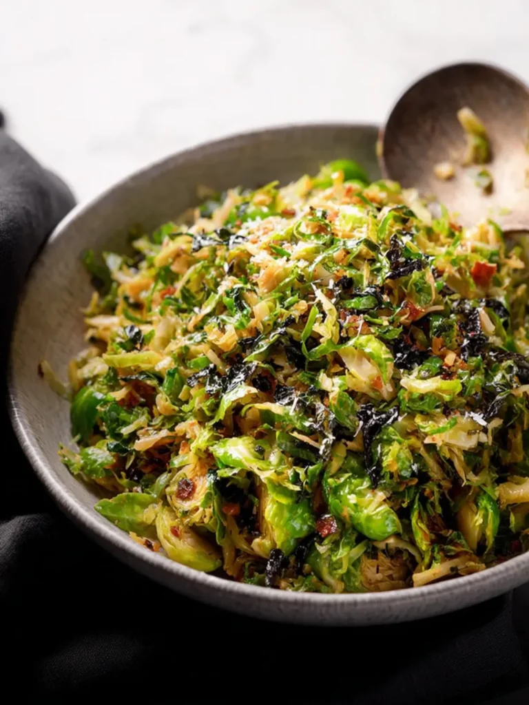15-Minute Sauteed Shredded Brussels Sprouts First Image
