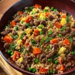 Ground Beef Fried Rice First Image