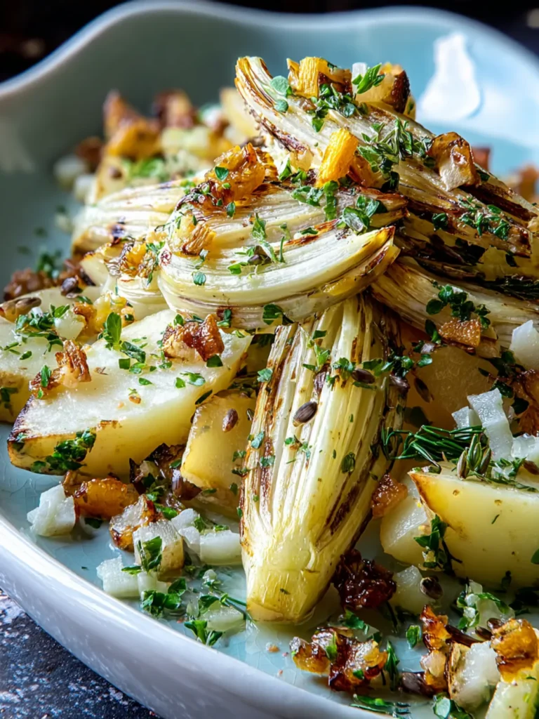 Irresistible Herb Roasted Fennel and Parsnip Salad Recipe First Image
