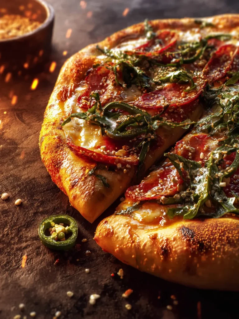 Spicy Honey White Pizza. First Image