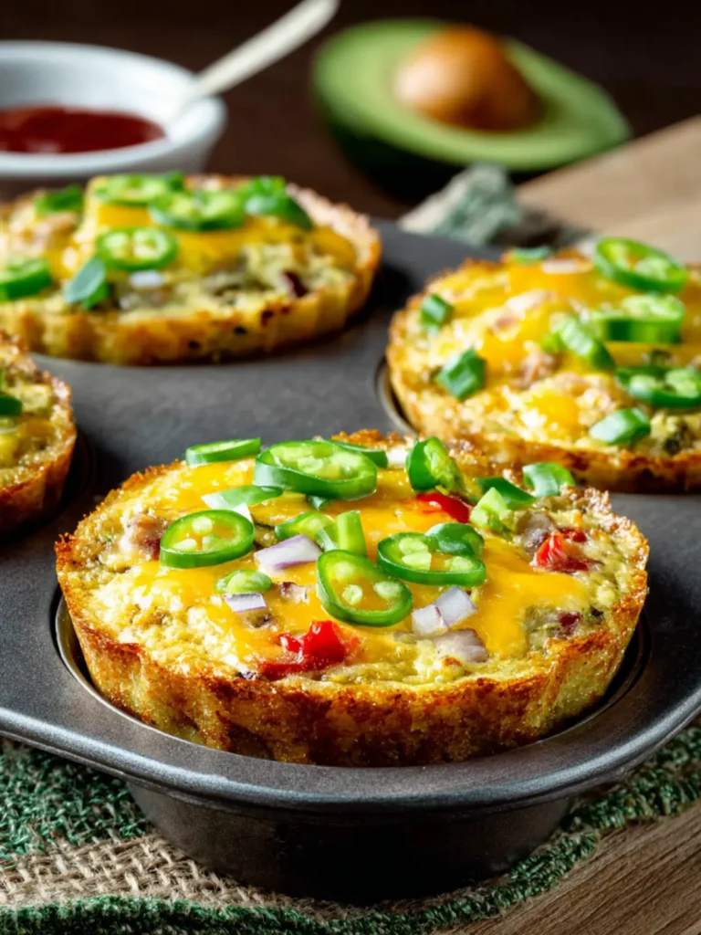 Southwestern Crustless Breakfast Tarts First Image