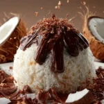 Coconut Dome with Chocolate Spread First Image