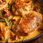 Creamy Sun-Dried Tomato Chicken First Image