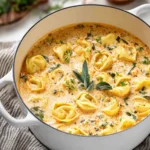 Creamy Tortellini Soup First Image