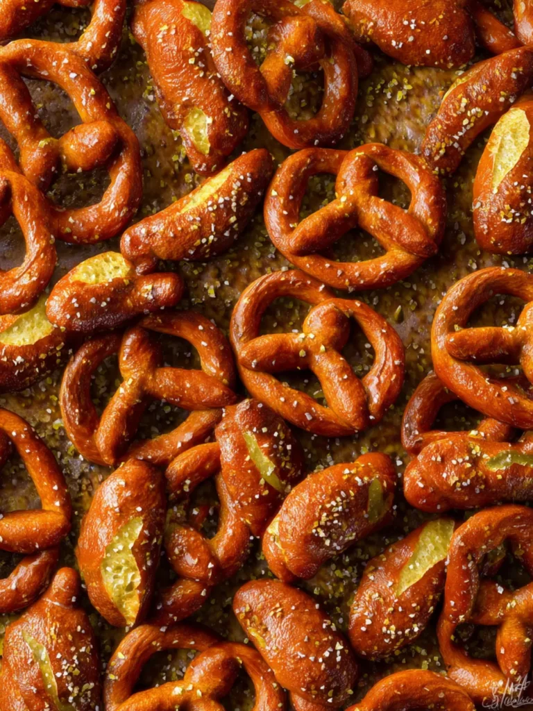 Easy Seasoned Pretzels First Image