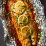 Grilled Cod in Foil First Image