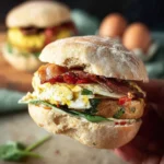 High Protein Breakfast Sandwiches (Meal Prep Recipe) First Image