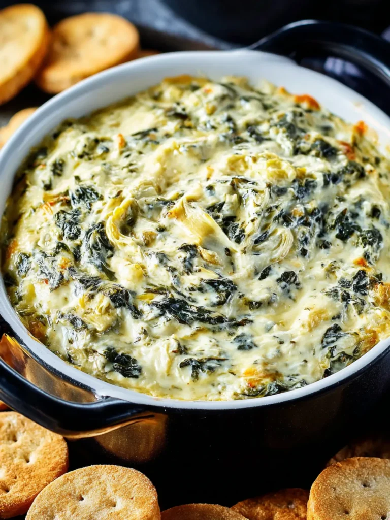 Irresistible Crockpot Spinach Artichoke Dip Recipe First Image