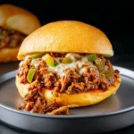 Philly Cheesesteak Sloppy Joes: A Game-Changer Dinner! First Image