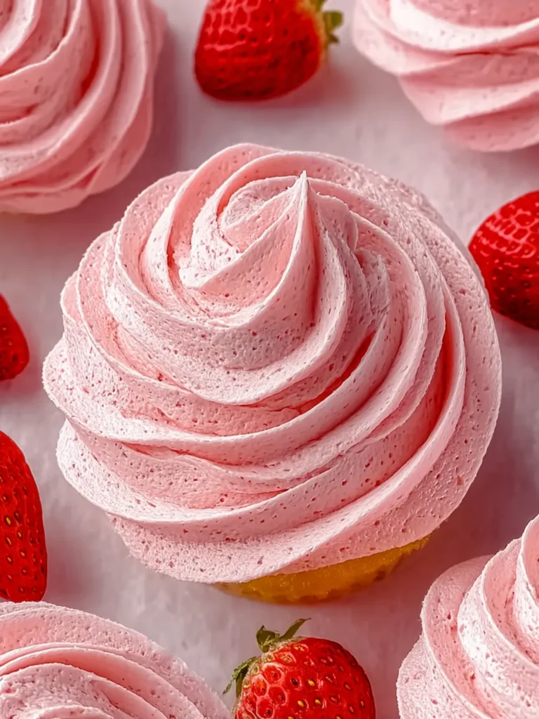 Strawberry Cream Cheese Frosting: Dreamy and Delicious First Image