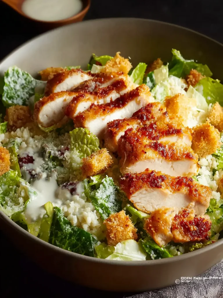 Caesar Salad Chicken Rice Bowl First Image