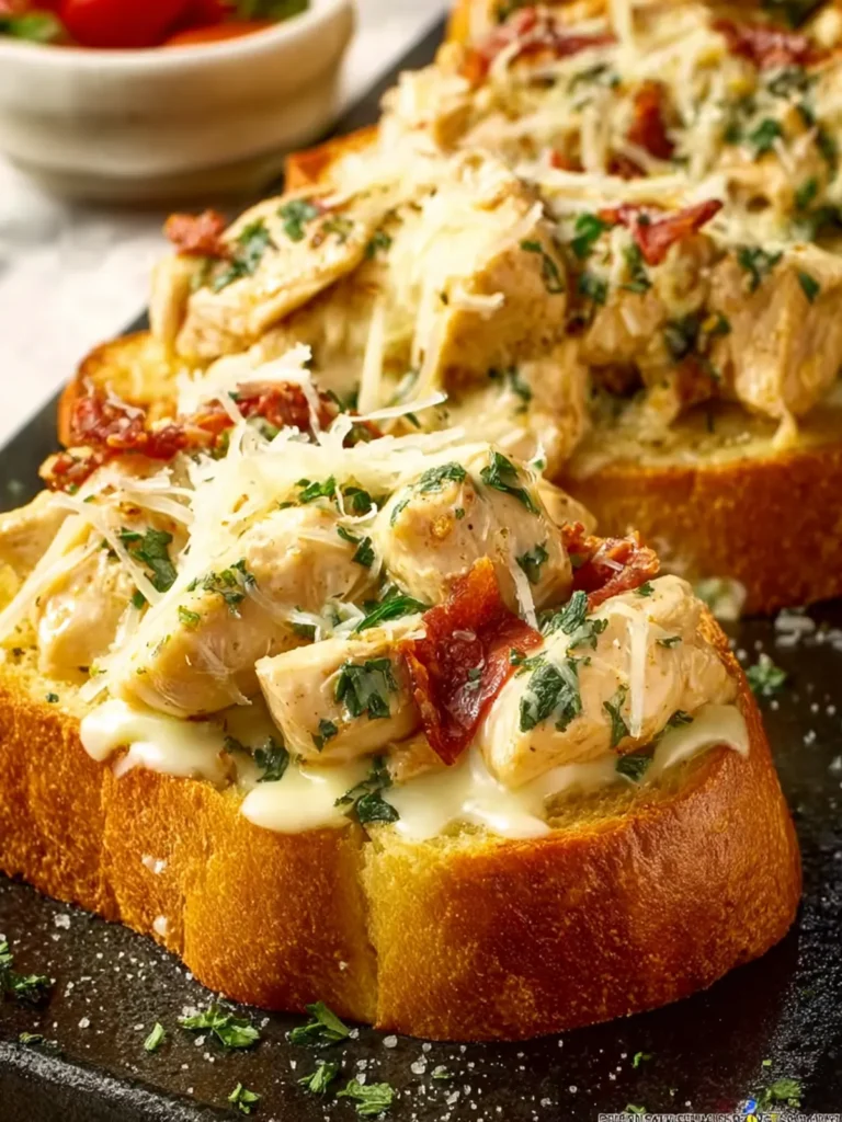 Chicken Alfredo Texas Toast First Image