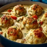 Easy Chicken and Dumplings with Biscuits First Image