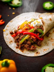 Ground Beef Fajitas First Image