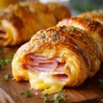 Ham and Cheese Crescent Roll-Up Recipe First Image