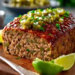 Healthy Mexican Turkey-Oatmeal Meatloaf (Gluten-free) First Image