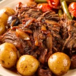 Slow Cooker Mediterranean Pot Roast First Image