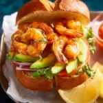 Spicy Shrimp Sandwich First Image