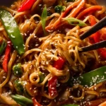 Teriyaki Veggie Noodles First Image