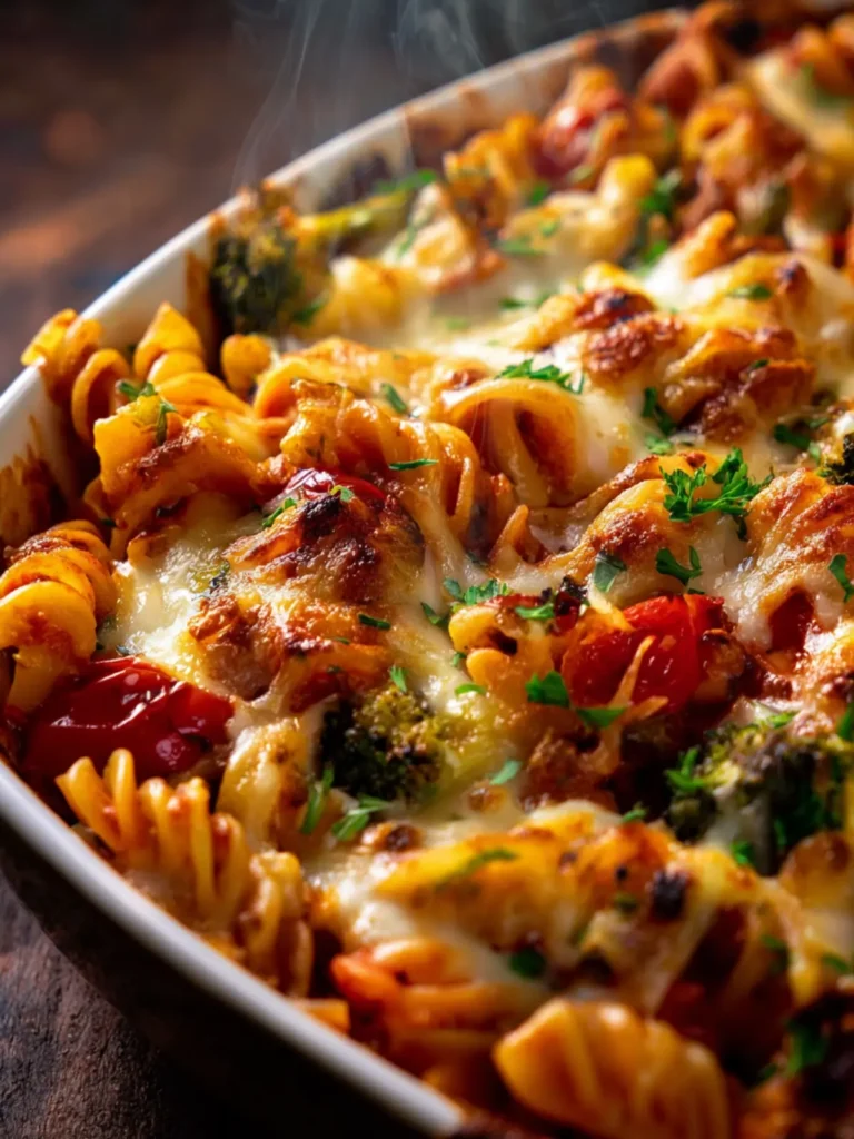 Vegetable Pasta Bake First Image