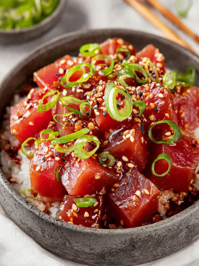 Ahi Poke First Image