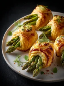 Asparagus Pastry Bundles First Image