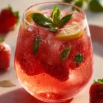 Strawberry Basil Lemonade First Image