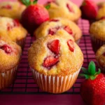 gluten free strawberry muffins First Image